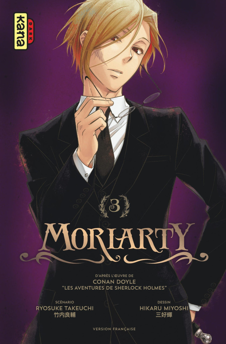 Moriarty - Tome 3 - Ryosuke Takeuchi Ryosuke Takeuchi, Hikaru Miyoshi Hikaru Miyoshi,  Ryosuke Takeuchi,  Hikaru Miyoshi - KANA