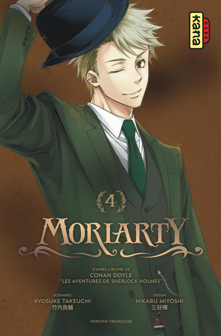 Moriarty - Tome 4 - Ryosuke Takeuchi Ryosuke Takeuchi, Hikaru Miyoshi Hikaru Miyoshi,  Ryosuke Takeuchi,  Hikaru Miyoshi - KANA