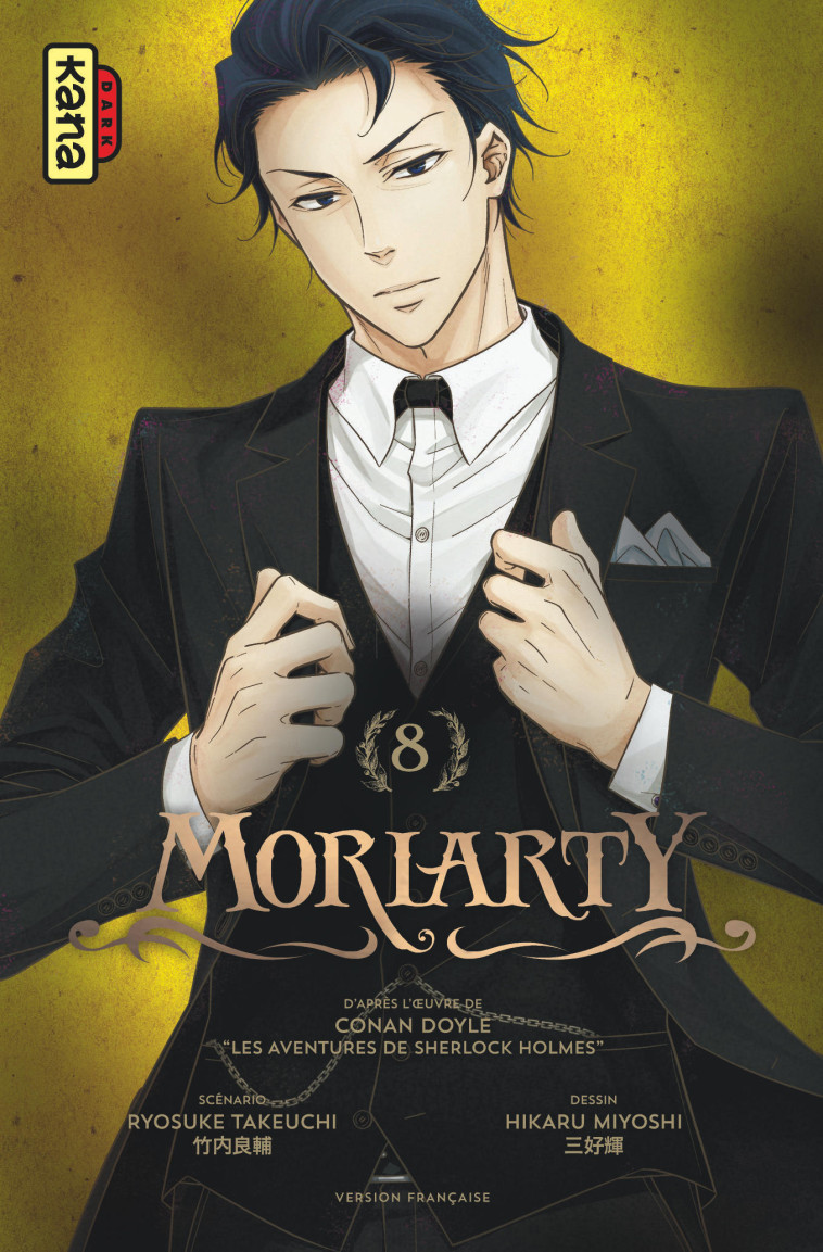 Moriarty - Tome 8 - Hikaru Miyoshi Hikaru Miyoshi, Ryosuke Takeuchi Ryosuke Takeuchi,  Hikaru Miyoshi,  Ryosuke Takeuchi - KANA