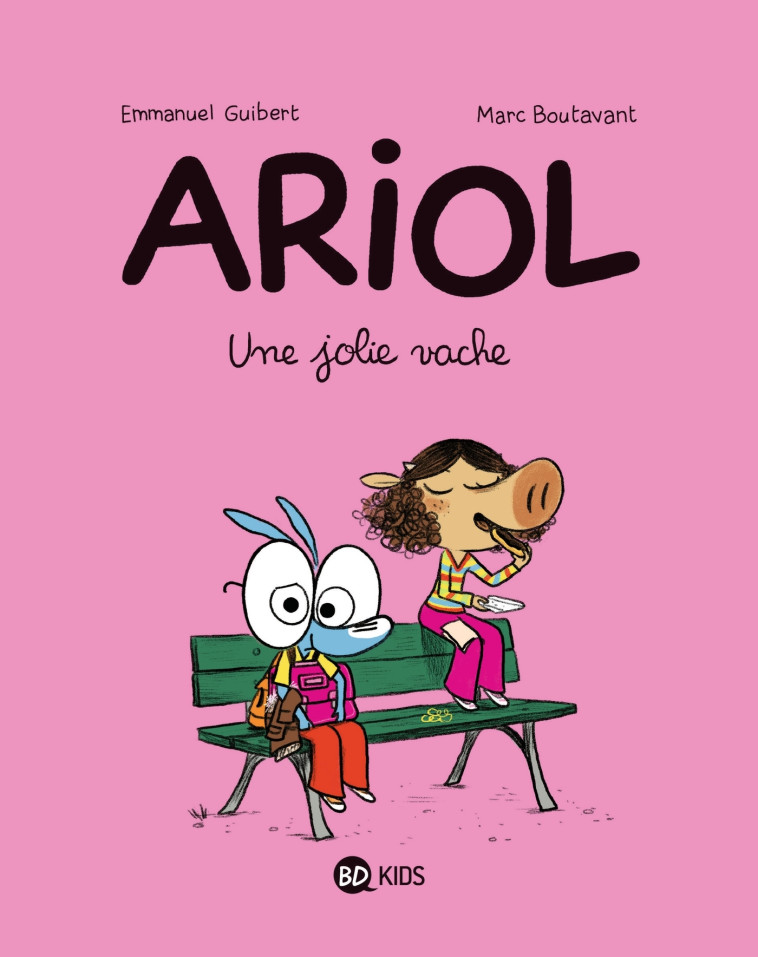 ARIOL, TOME 04 - UNE JOLIE VACHE - Emmanuel Guibert, Marc Boutavant - BAYARD JEUNESSE