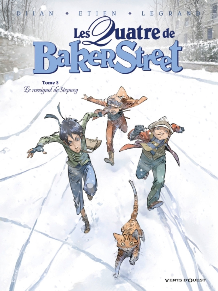 Les Quatre de Baker Street - Tome 03 - Jean-Blaise Djian, Olivier Legrand, David Etien - VENTS D'OUEST