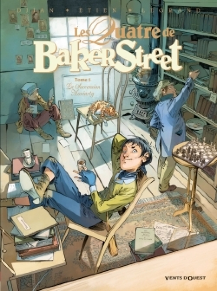 Les Quatre de Baker Street - Tome 05 - Jean-Blaise Djian, Olivier Legrand, David Etien - VENTS D'OUEST