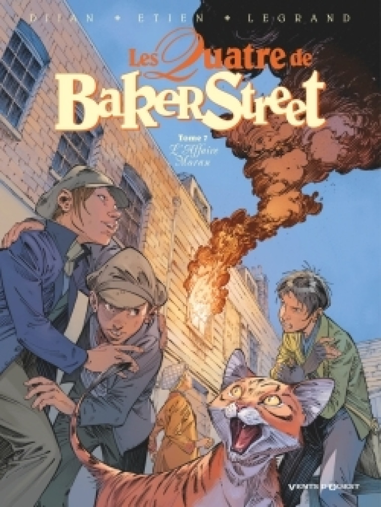 Les Quatre de Baker Street - Tome 07 - Jean-Blaise Djian, Olivier Legrand, David Etien - VENTS D'OUEST