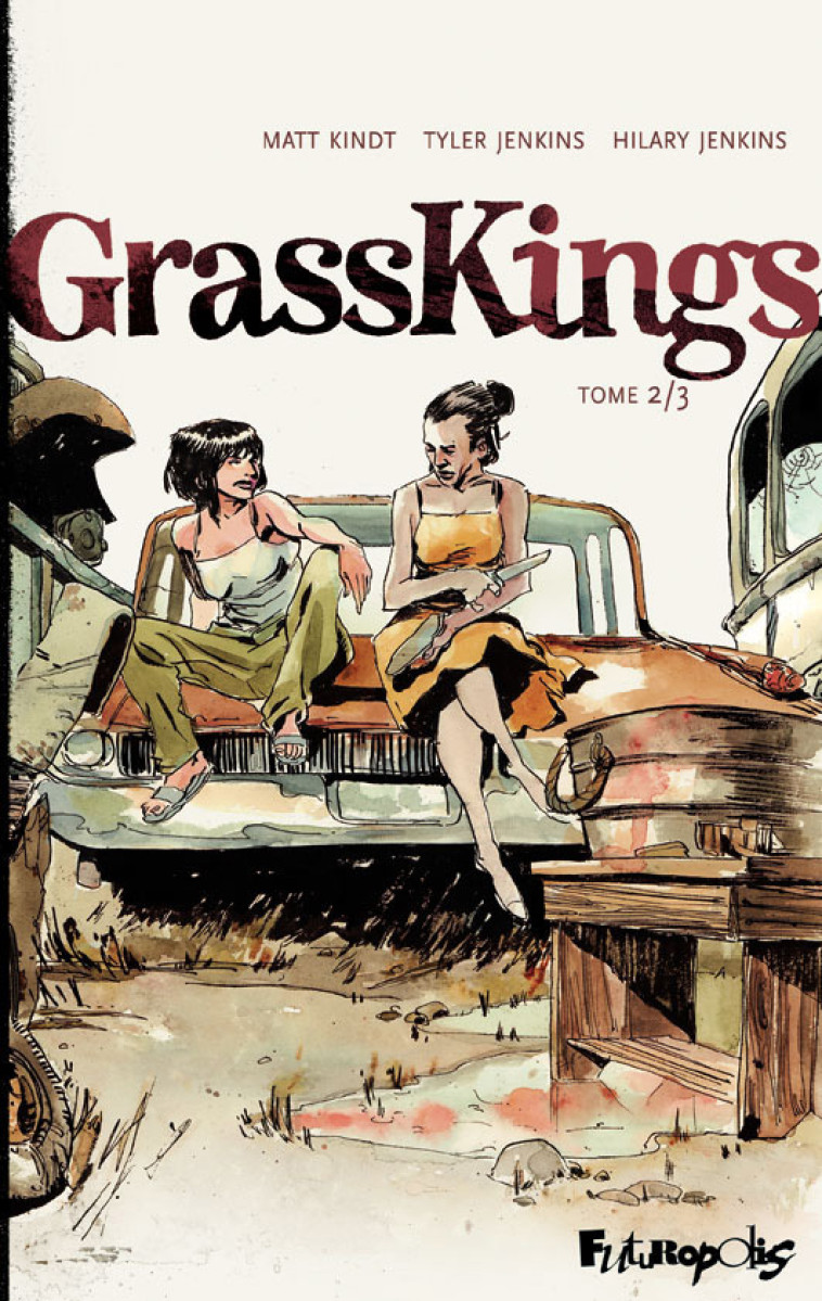 GRASS KINGS - VOL02 - Tyler Jenkins, Matt Kindt, Sidonie Van den Dries - FUTUROPOLIS