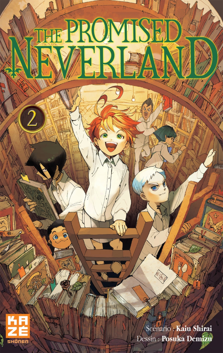 THE PROMISED NEVERLAND T02 - Posuka Demizu, Kaiu SHIRAI - CRUNCHYROLL