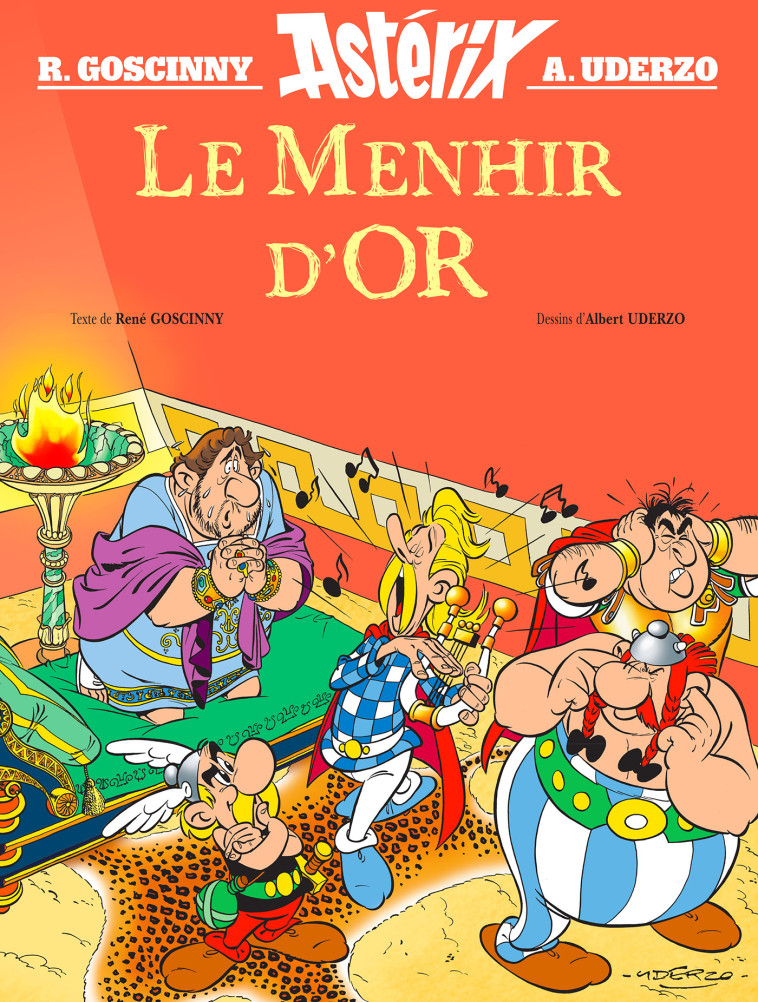 ASTERIX - ALBUM ILLUSTRE - LE MENHIR D-OR (HORS COLLECTION) - HORS COLLECTION - ALBUM ILLUSTRE - René Goscinny, Albert Uderzo - ALBERT RENE