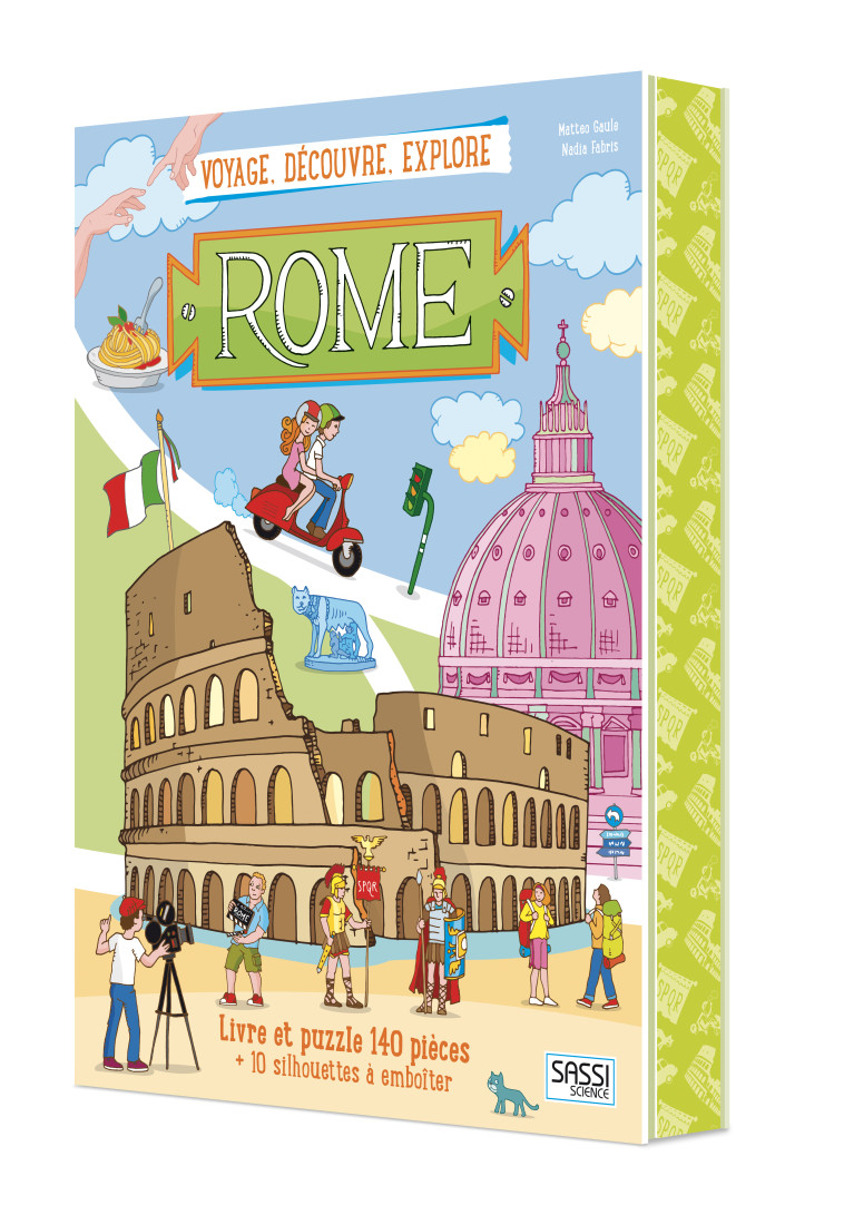 VOYAGE, DECOUVRE, EXPLORE - ROME - 6 ANS - Matteo Gaule - SASSI