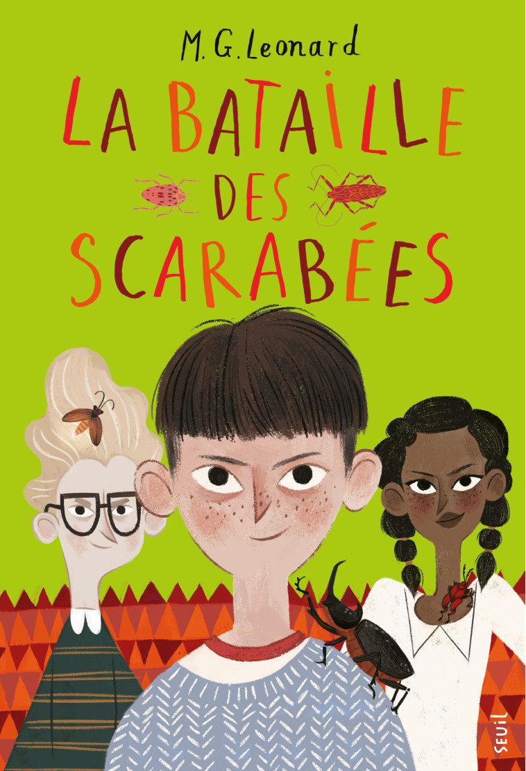 LA BATAILLE DES SCARABEES (SCARABOY 3) - M.G. Leonard - SEUIL JEUNESSE