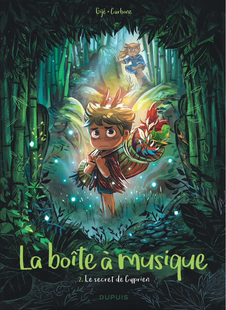 LA BOITE A MUSIQUE - TOME 2 - LE SECRET DE CYPRIEN - Gijé Gijé Gijé Gijé, Carbone Carbone,  Gijé Gijé,  Carbone - DUPUIS