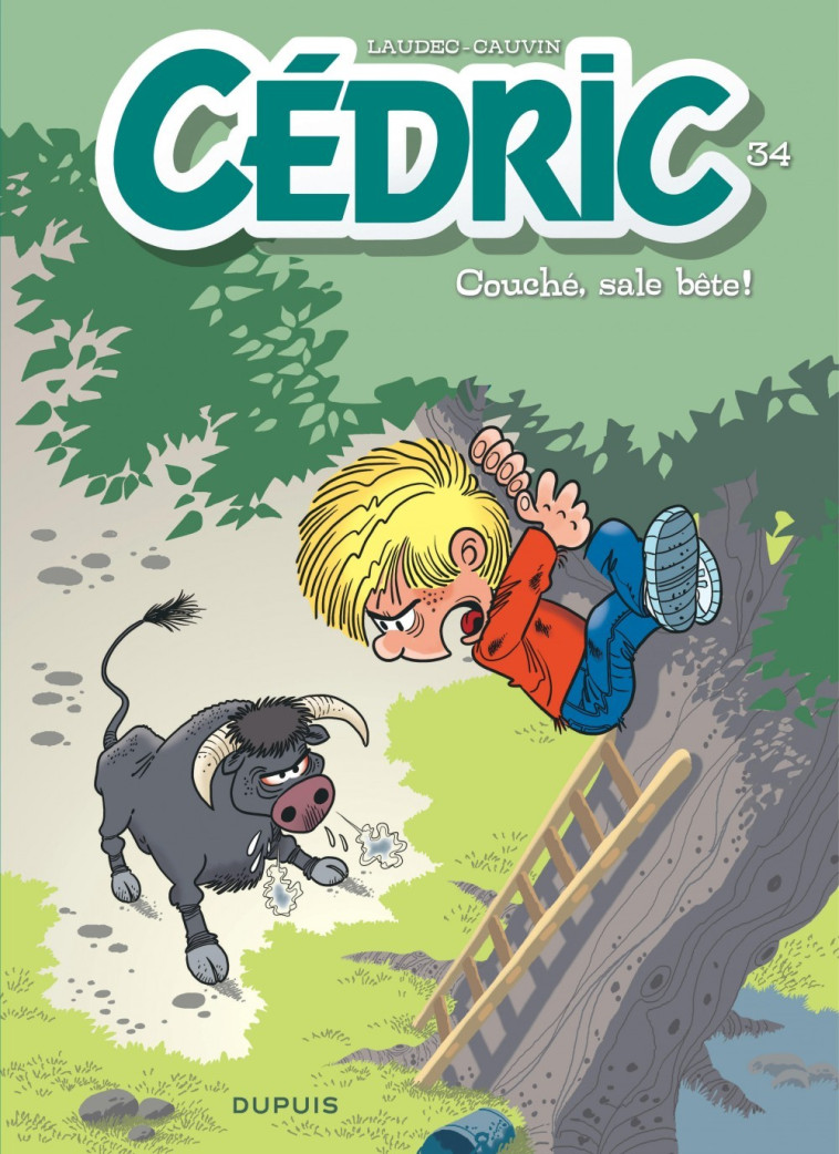 CEDRIC - TOME 34 - COUCHE, SALE BETE ! - Cauvin Cauvin, Laudec Laudec - DUPUIS