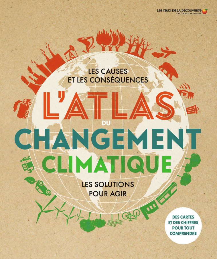 L-ATLAS DU CHANGEMENT CLIMATIQUE -  Collectif, Bruno Porlier - GALLIMARD JEUNE