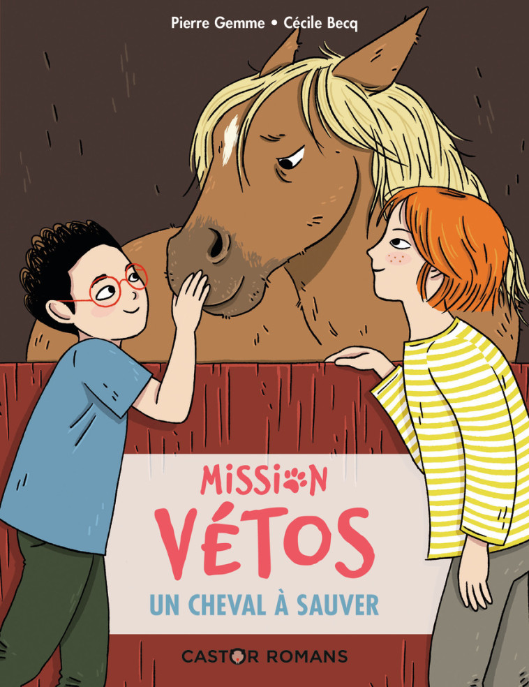 MISSION VETOS - T03 - UN CHEVAL A SAUVER - Pierre Gemme, Cécile Becq - PERE CASTOR