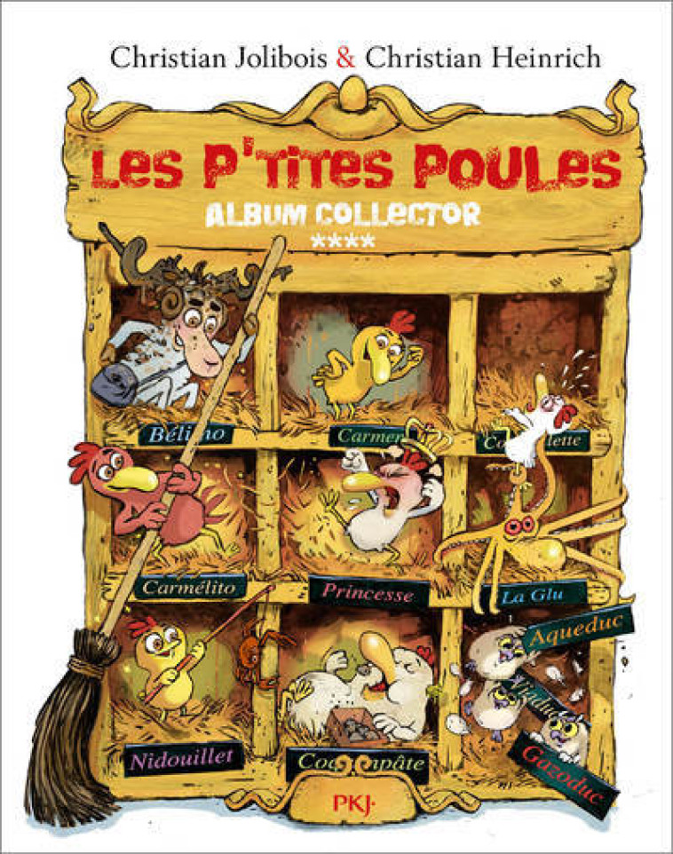 Les P'tites Poules - Album collector T04 (tomes 13 à 16) - Christian Jolibois - POCKET JEUNESSE