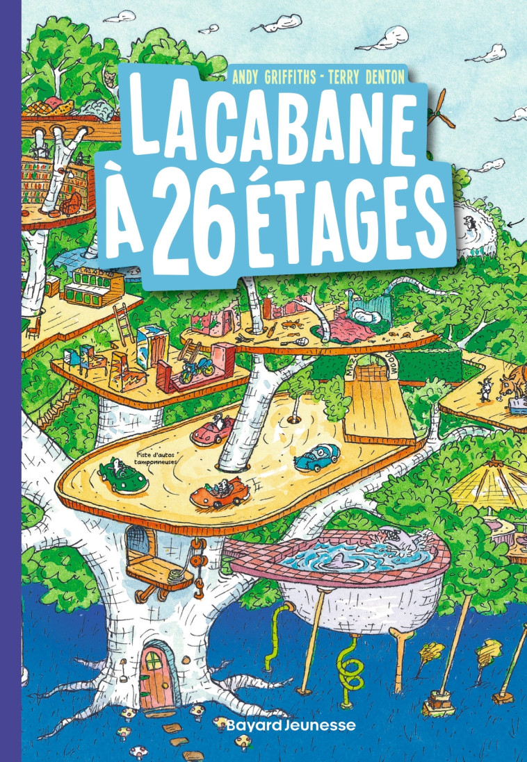 La Cabane à 13 étages poche , Tome 02 - Andy Griffiths, Terry Denton, Samir Senoussi - BAYARD JEUNESSE