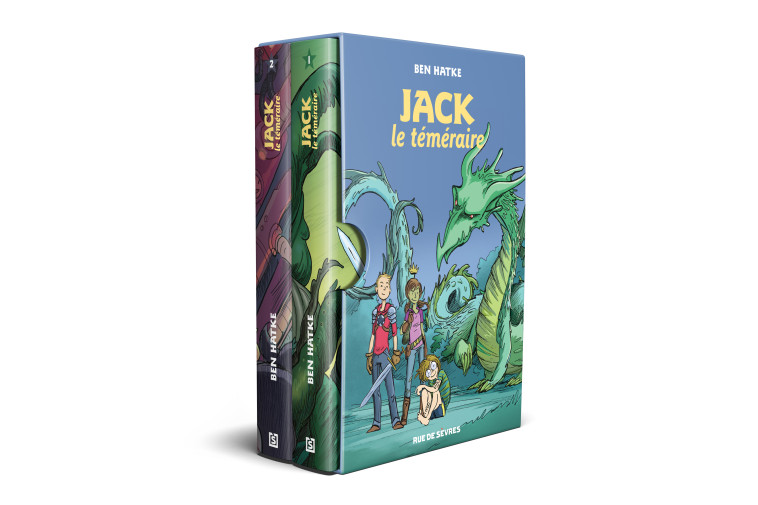 ETUI JACK LE TEMERAIRE T1 + T2 - Ben Hatke, Fanny Soubiran - RUE DE SEVRES