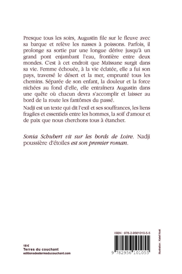 NADJI, POUSSIERE D-ETOILES - Sonia Schubert - TERRES COUCHANT