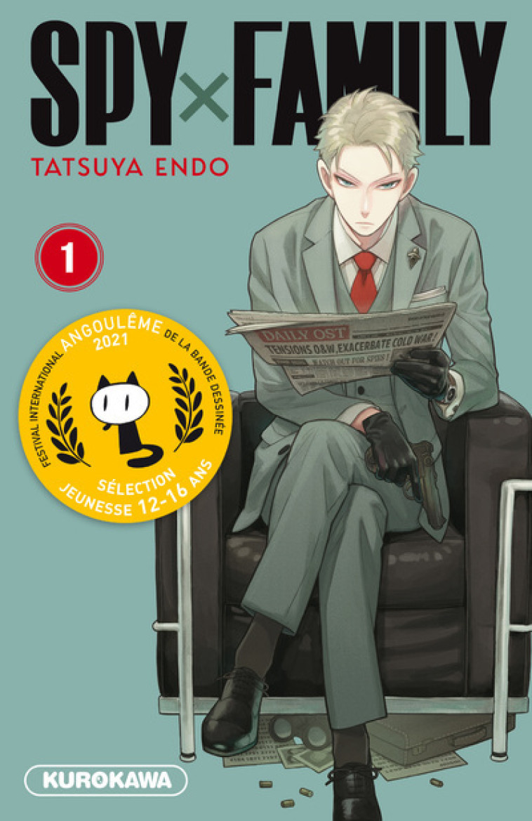 Spy x Family - tome 1 - Tatsuya Endo, Satoko Fujimoto, Nathalie Bougon - KUROKAWA