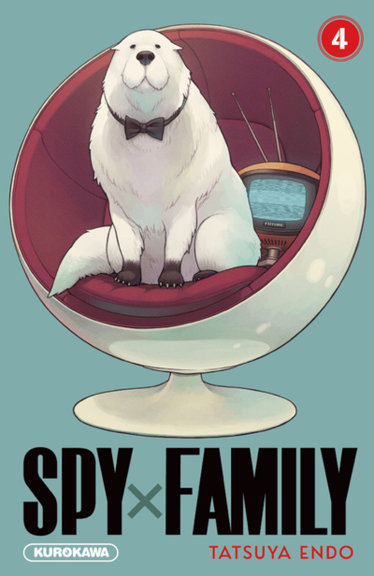 Spy x Family - tome 4 - Tatsuya Endo, Satoko Fujimoto, Nathalie Bougon - KUROKAWA