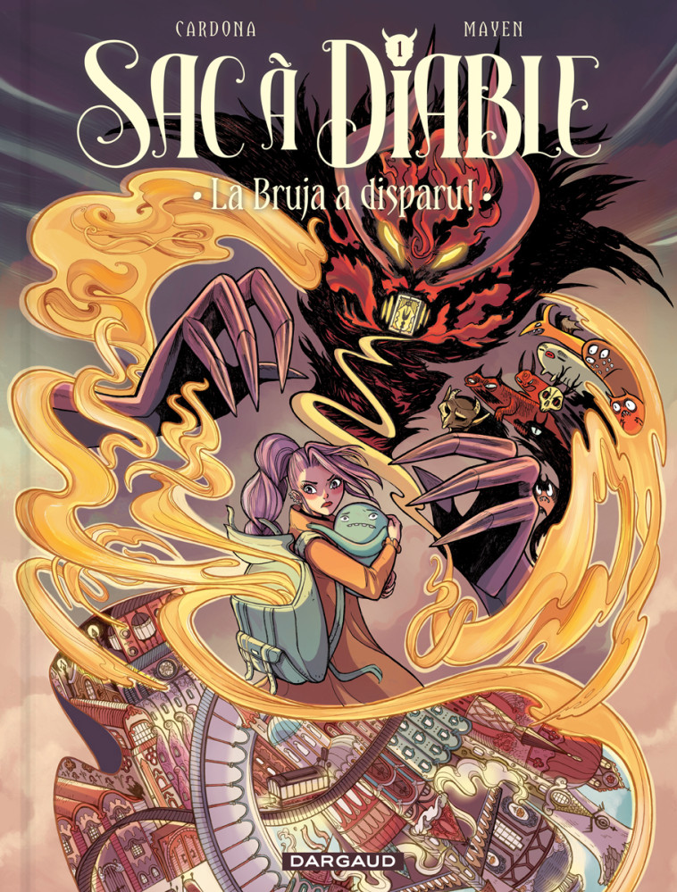 SAC A DIABLE - TOME 1 - LA BRUJA A DISPARU ! - Mayen Cédric Mayen Cédric, Cardona  Sandra Cardona  Sandra,  Mayen Cédric,  Cardona  Sandra,  Mayen Cédric,  Cardona  Sandra - DARGAUD