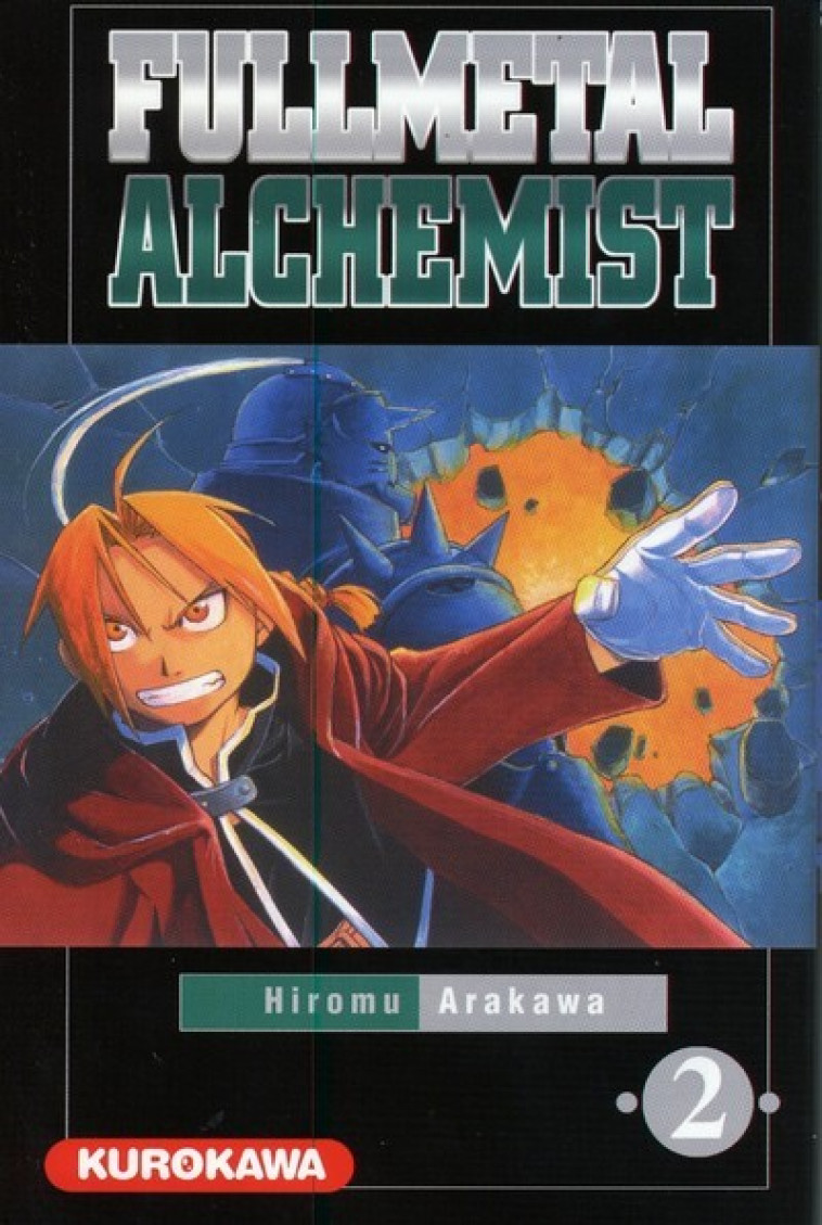 Fullmetal Alchemist - tome 2 - Hiromu Arakawa, Maiko Okazaki, Fabien Vautrin - KUROKAWA