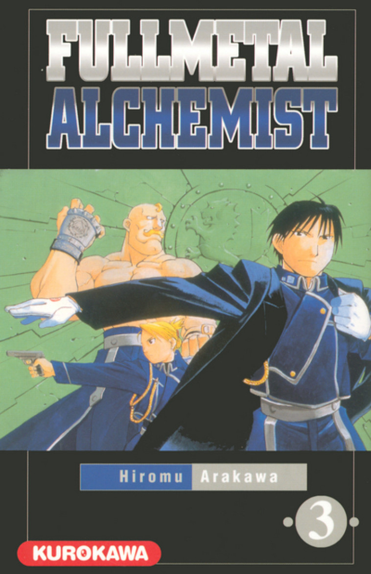 FULLMETAL ALCHEMIST - TOME 3 - VOL03 - Hiromu Arakawa, Fabien Vautrin - KUROKAWA