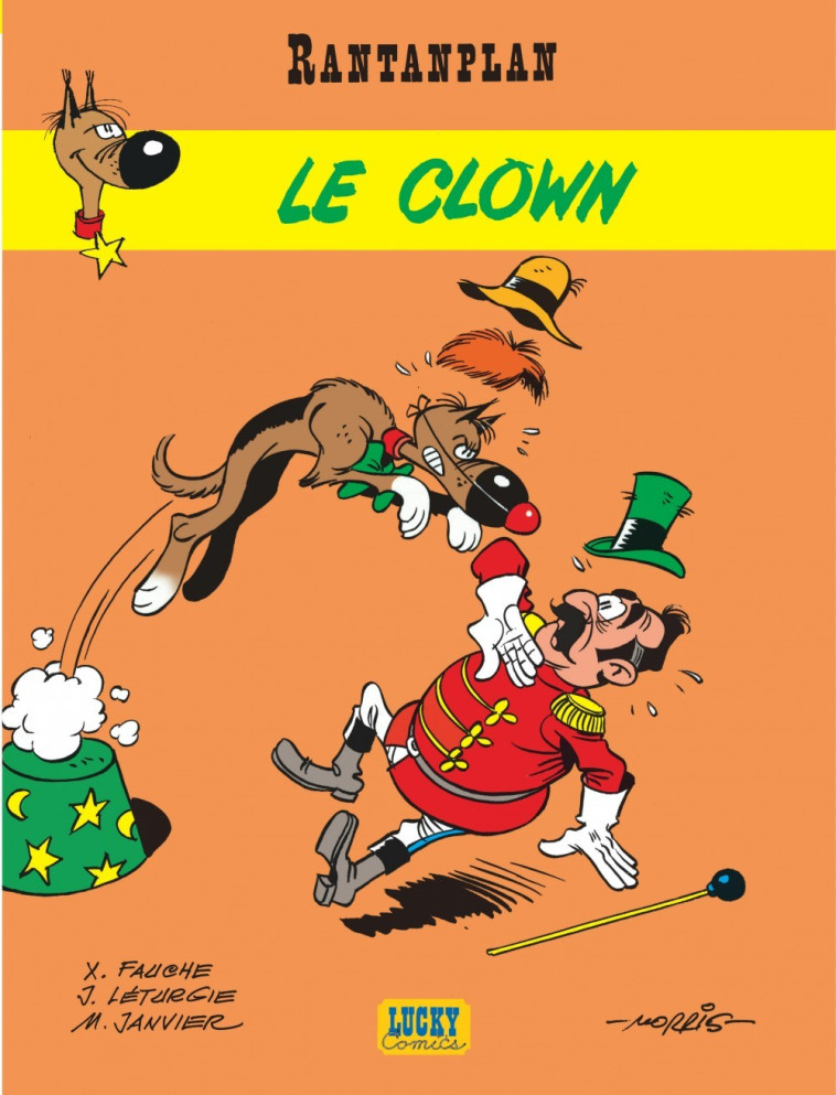 RANTANPLAN - TOME 4 - LE CLOWN - Léturgie Jean Léturgie Jean, MORRIS MORRIS, Fauche Fauche, Janvier Janvier,  Léturgie Jean,  MORRIS,  Fauche,  JANVIER - LUCKY