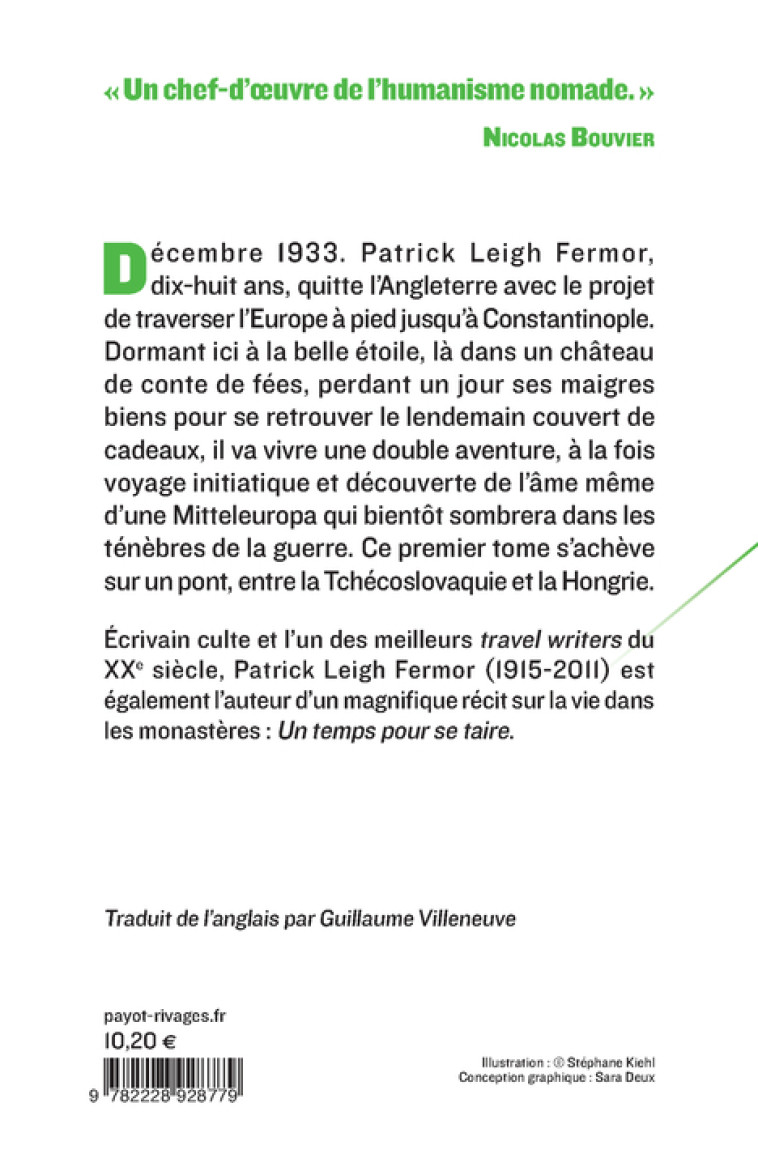 LE TEMPS DES OFFRANDES - DANS LA NUIT ET LE VENT, 1 - Patrick Leigh fermor - PAYOT