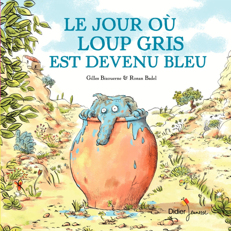 LES P-TITS DIDIER - T56 - LE JOUR OU LOUP GRIS EST DEVENU BLEU - POCHE - Gilles Bizouerne, Ronan Badel - DIDIER JEUNESSE