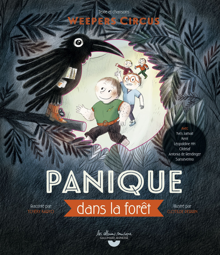 PANIQUE DANS LA FORET - WEEPERS CIRCUS -  Collectif, Clotilde Perrin - GALLIMARD JEUNE