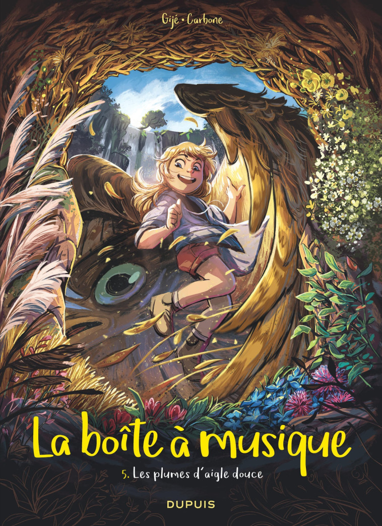 LA BOITE A MUSIQUE - TOME 5 - LES PLUMES D AIGLE DOUCE - Carbone Carbone, Gijé Gijé Gijé Gijé,  Carbone,  Gijé Gijé - DUPUIS