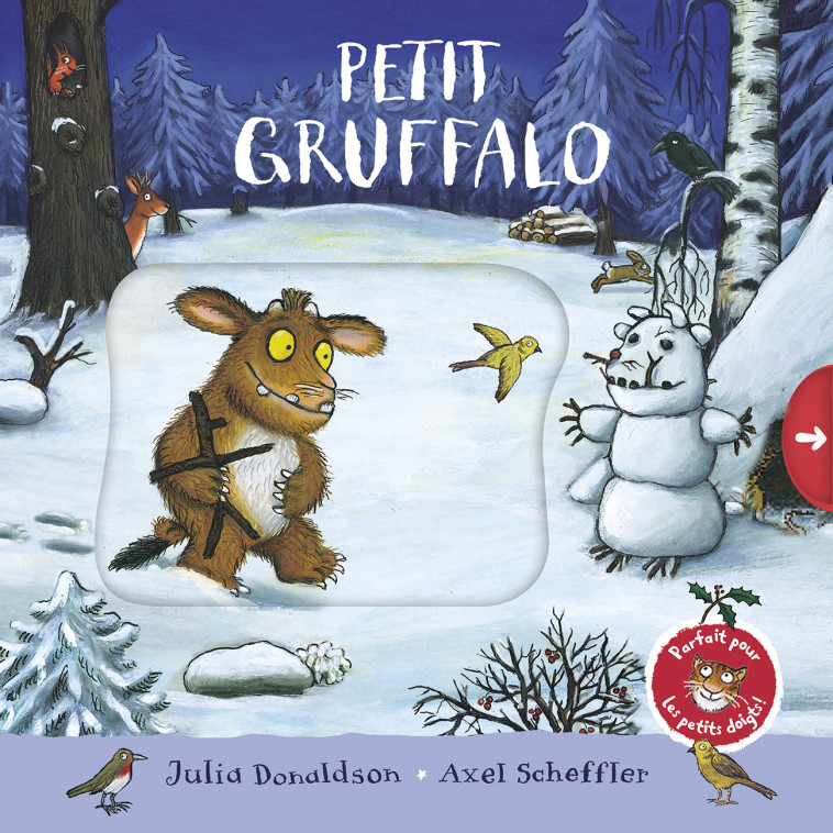 PETIT GRUFFALO - TOUT-CARTON ANIME - Julia Donaldson, Axel Scheffler, Jean-François Ménard - GALLIMARD JEUNE