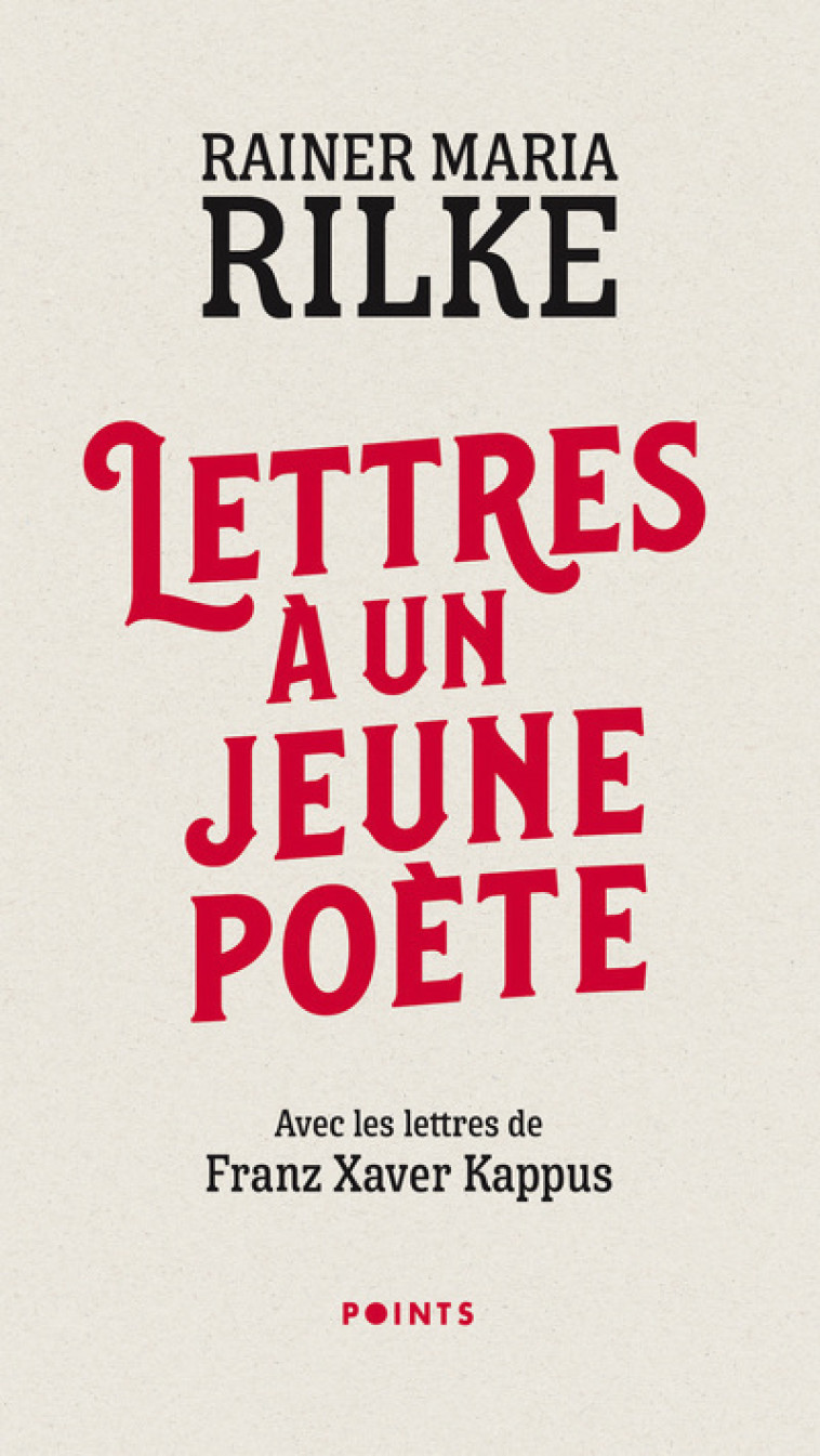 LETTRES A UN JEUNE POETE - Rainer Maria Rilke - POINTS