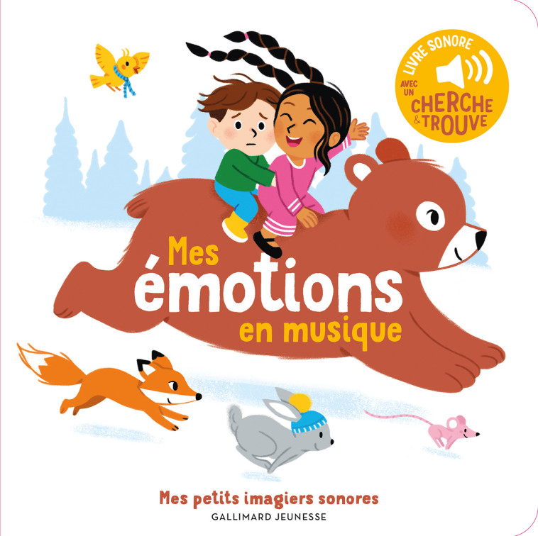 MES EMOTIONS EN MUSIQUE - DES SONS A ECOUTER, DES IMAGES A REGARDER - Elsa Fouquier - GALLIMARD JEUNE