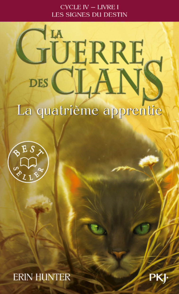 LA GUERRE DES CLANS, CYCLE IV - TOME 1 LA QUATRIEME APPRENTIE - VOL19 - Erin Hunter, Aude Carlier - POCKET JEUNESSE