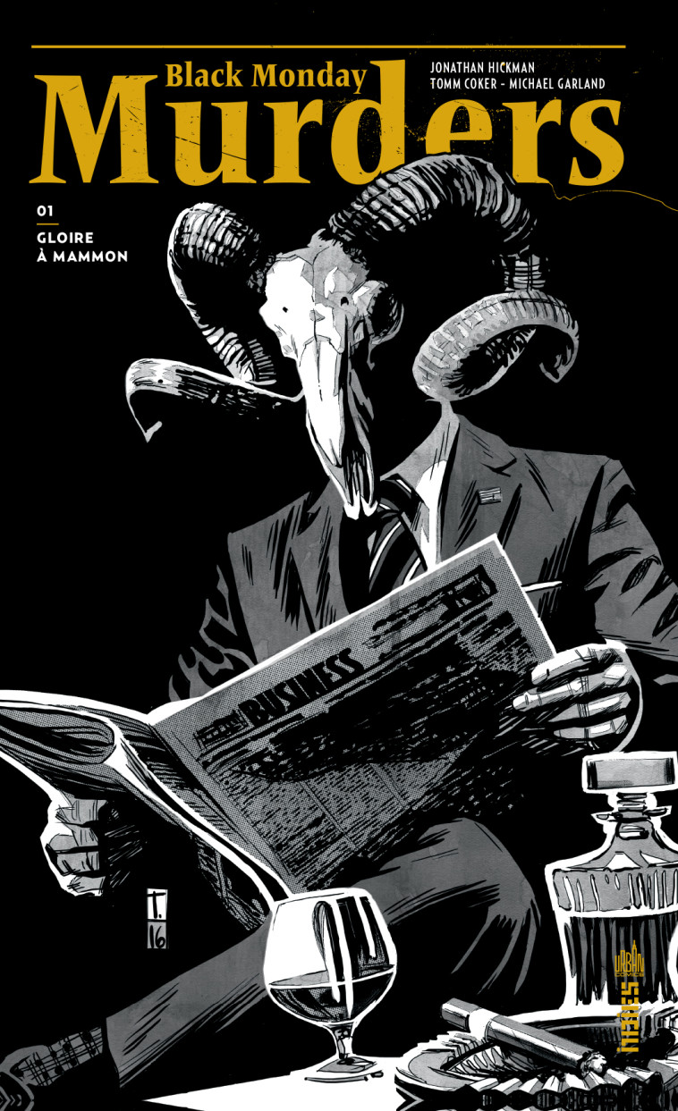 Black Monday Murders Tome 1 - COKER Tomm COKER Tomm, Hickman Jonathan Hickman Jonathan,  COKER Tomm,  Hickman Jonathan - URBAN COMICS