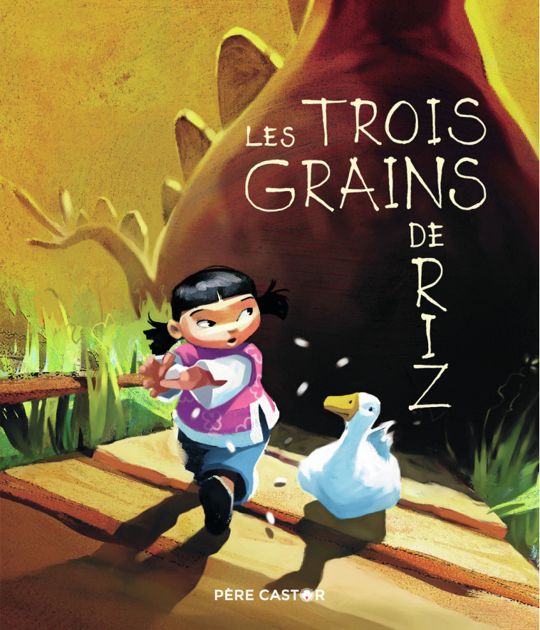 LES TROIS GRAINS DE RIZ - Virginie Sanchez, Agnès Bertron-Martin - PERE CASTOR