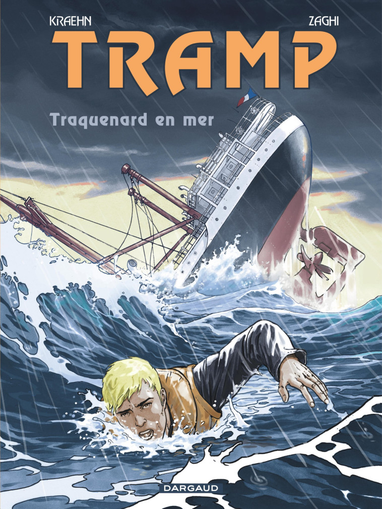 TRAMP - TOME 12 - TRAQUENARD EN MER - Kraehn Jean-Charles Kraehn Jean-Charles, Zaghi Roberto Zaghi Roberto,  Kraehn Jean-Charles,  Zaghi Roberto - DARGAUD