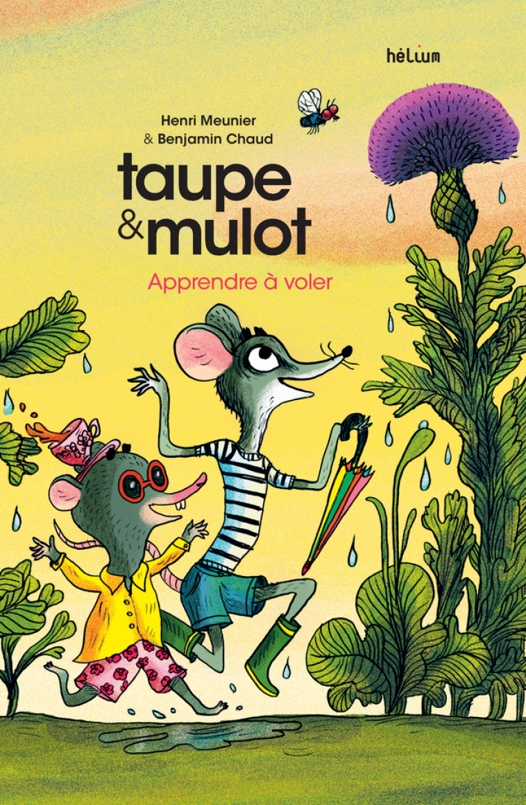 TAUPE ET MULOT 5 - APPRENDRE A VOLER - Henri Meunier, Benjamin Chaud - HELIUM