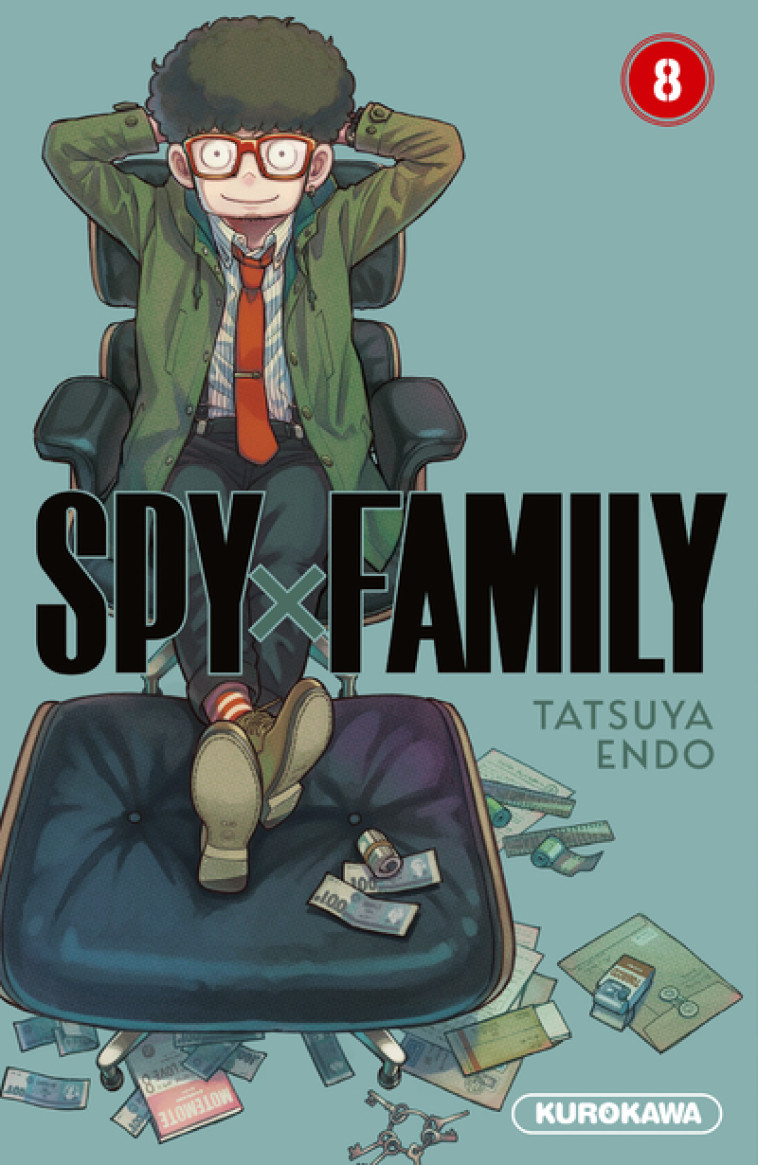 Spy x Family - Tome 8 - Tatsuya Endo, Satoko Fujimoto, Nathalie Bougon - KUROKAWA