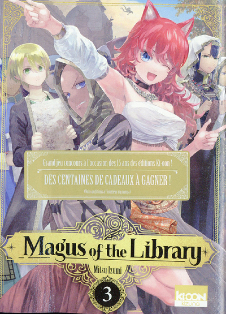 MAGUS OF THE LIBRARY/KIZUNA - MAGUS OF THE LIBRARY T03 - VOL03 - Mitsu IZUMI - KI-OON