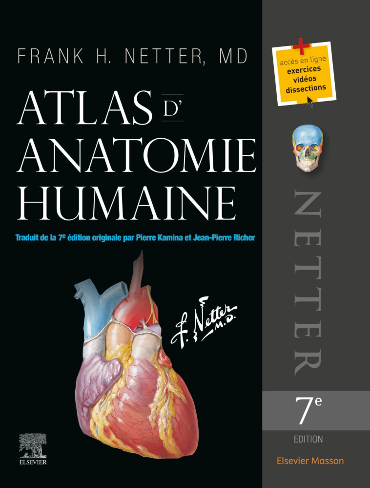 ATLAS D-ANATOMIE HUMAINE - Frank Netter - MASSON