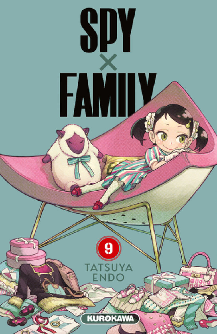 Spy x Family - Tome 9 - Tatsuya Endo, Satoko Fujimoto, Nathalie Bougon - KUROKAWA