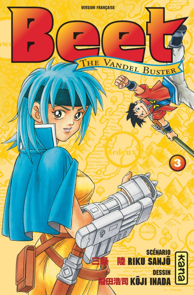 Beet the Vandel Buster - Tome 3 - Riku Sanjô Riku Sanjô, Koji Inada Koji Inada - KANA