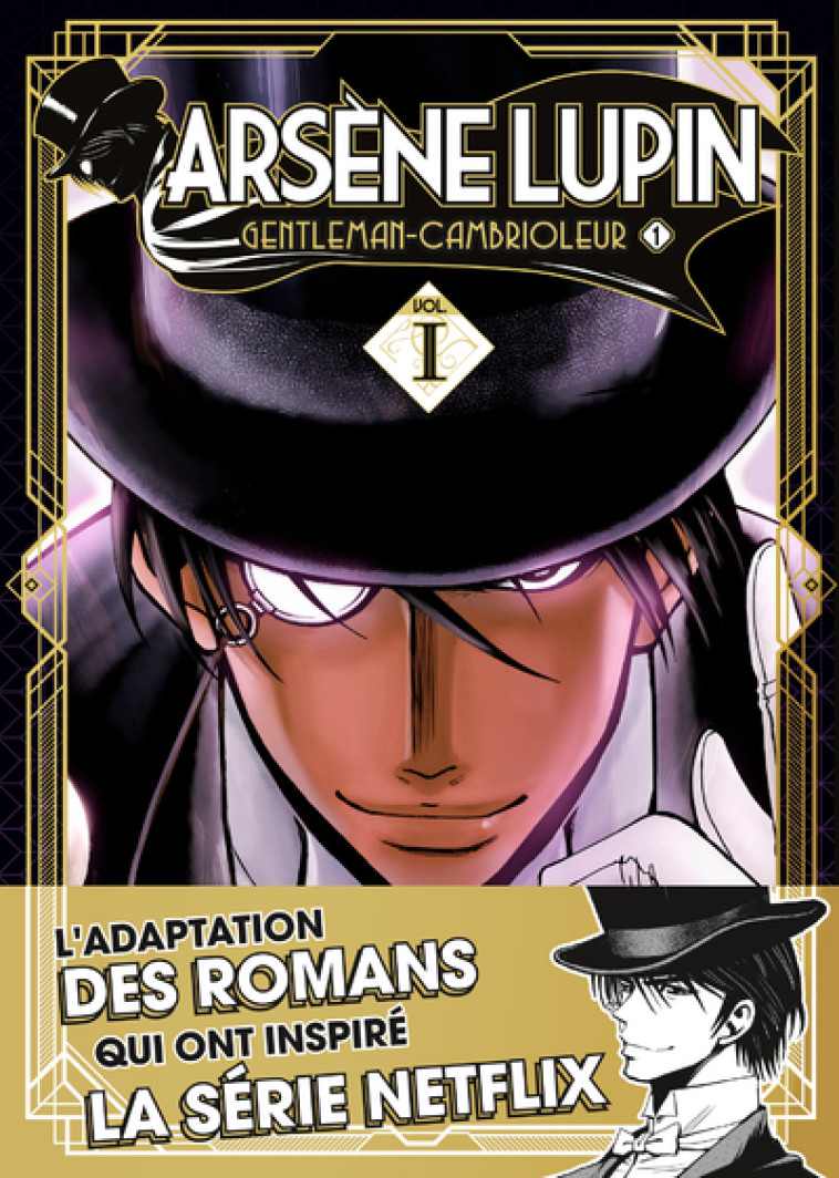 ARSENE LUPIN - TOME 1 - VOL01 - Maurice Leblanc, Takashi Morita, Fabien Nabhan - KUROKAWA