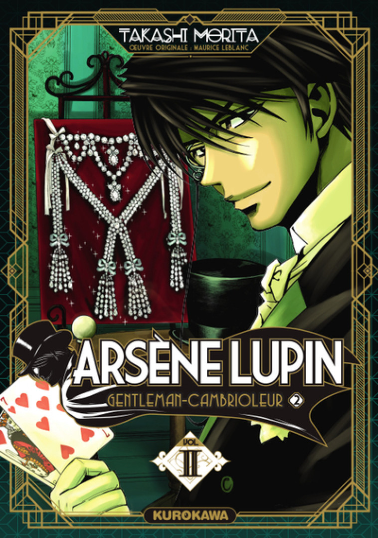 ARSENE LUPIN - TOME 2 - VOL02 - Maurice Leblanc, Takashi Morita, Fabien Nabhan - KUROKAWA