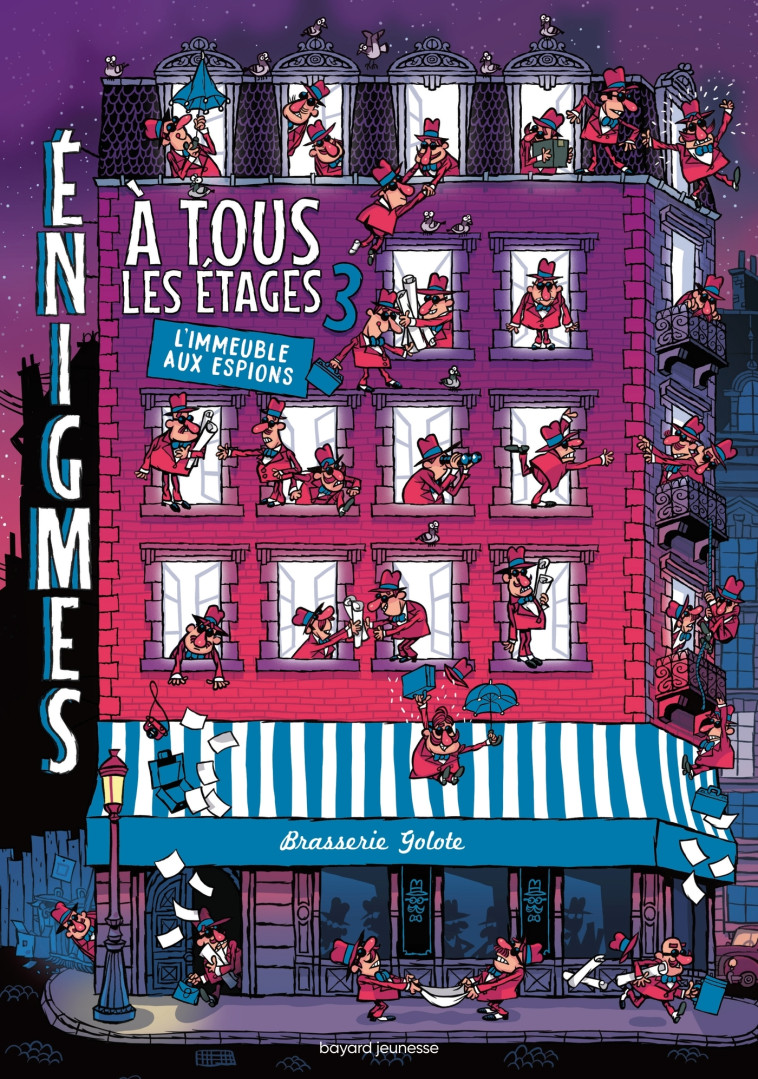 Énigmes à tous les étages Tome 3 L'immeuble aux espions - Paul Martin - BAYARD JEUNESSE