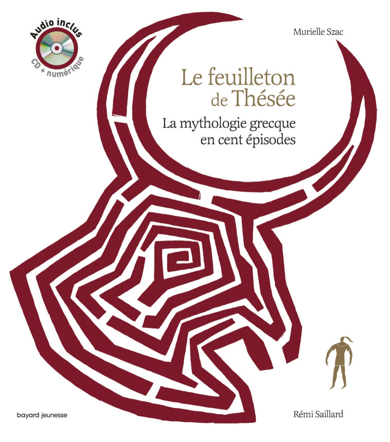 Le feuilleton de Thésée audio - Murielle Szac, Rémi Saillard, Marie-Agnès Gaudrat - BAYARD JEUNESSE