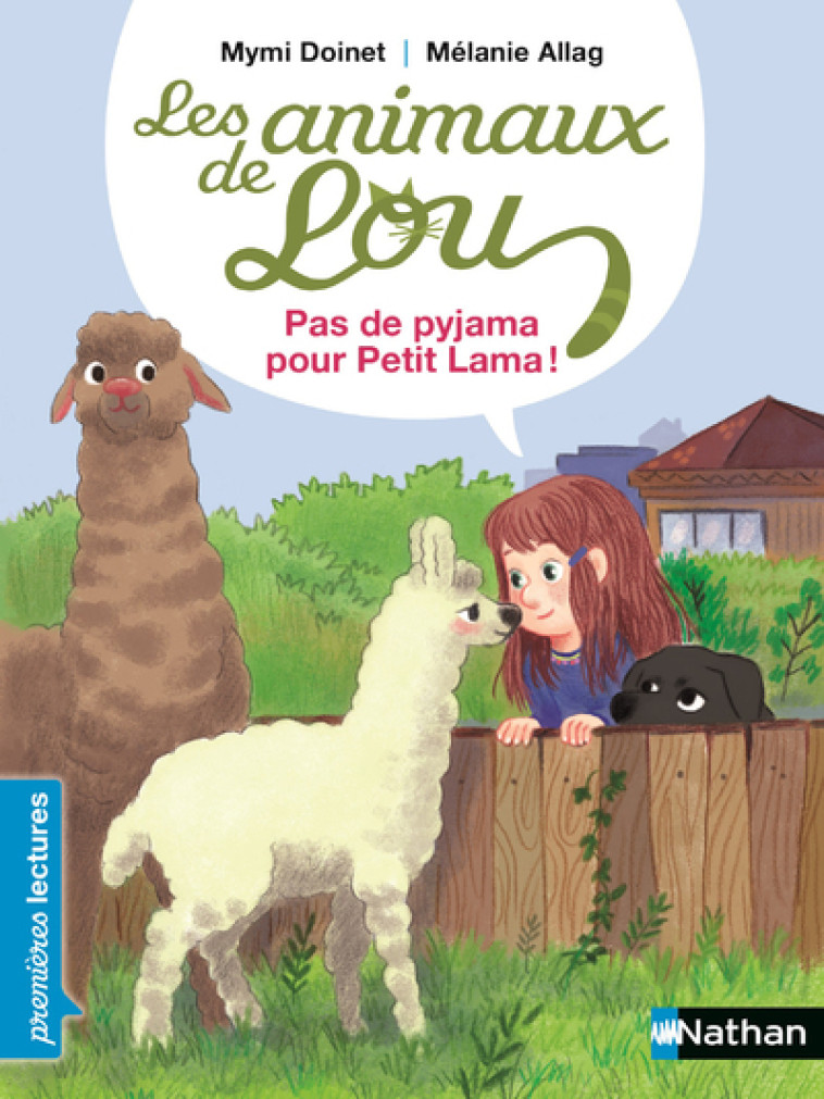 Les Animaux de Lou - Pas de pyjama pour Petit Lama ! - Mymi Doinet, Mélanie Allag - NATHAN