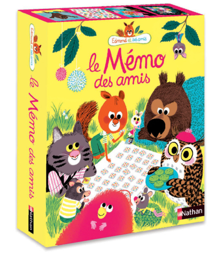 EDMOND ET SES AMIS : LE MEMO DE AMIS - Astrid Desbordes, Marc Boutavant - NATHAN