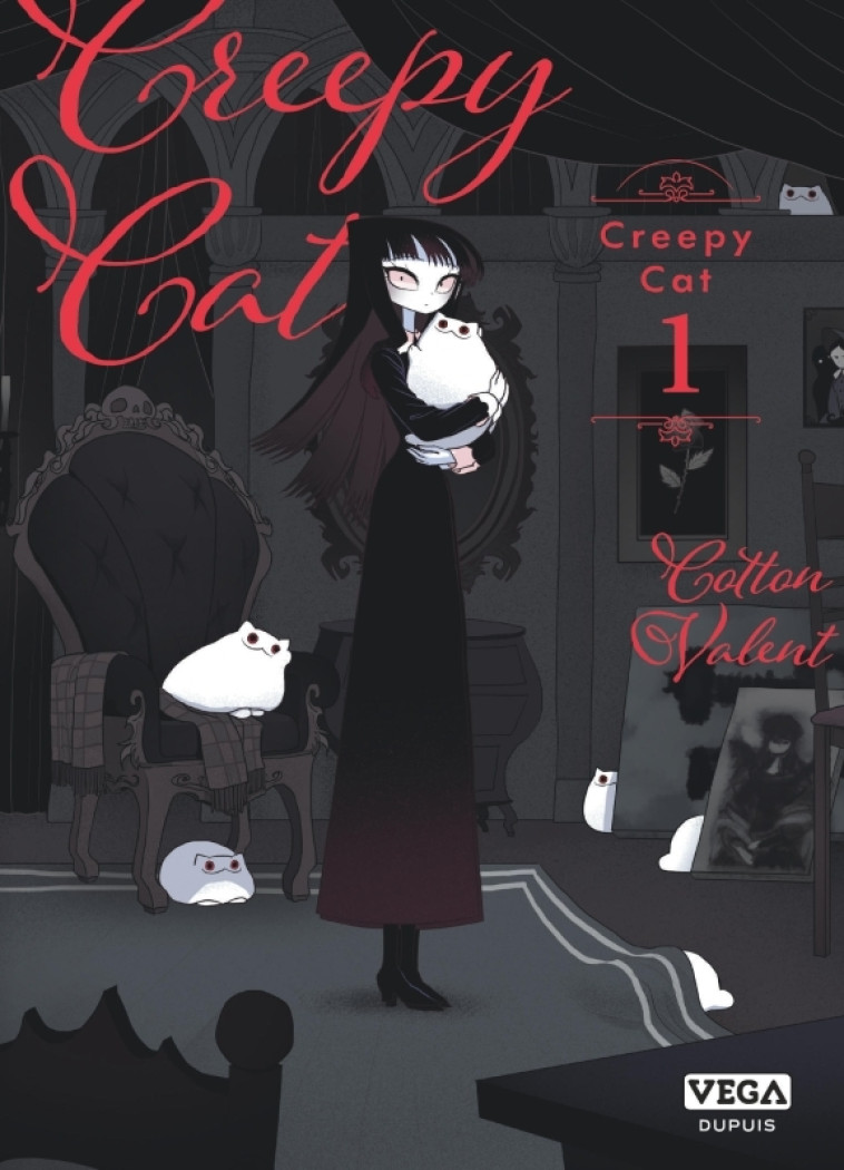 Creepy Cat - Tome 1 - Valent Cotton Valent Cotton,  Valent Cotton,  Valent Cotton,  Valent Cotton - VEGA DUPUIS